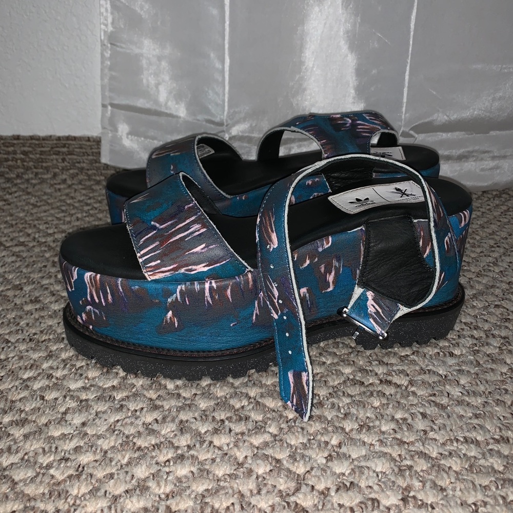 adidas platform sandals